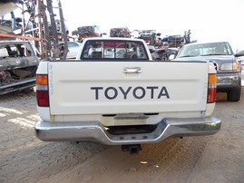 1990 TOYOTA PICKUP EXTENDED CAB WHITE 2.4 MT 2WD Z19763